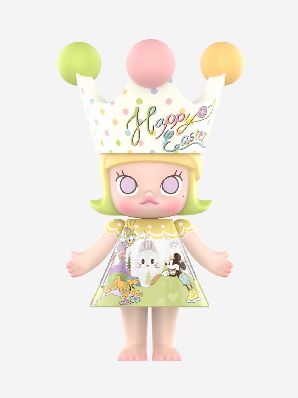 POPMART MEGA Royal Molly 400% Mickey and Friends Happy Easter
